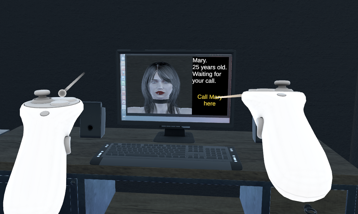 Staff Room Computer to Call Hidden Female Characters